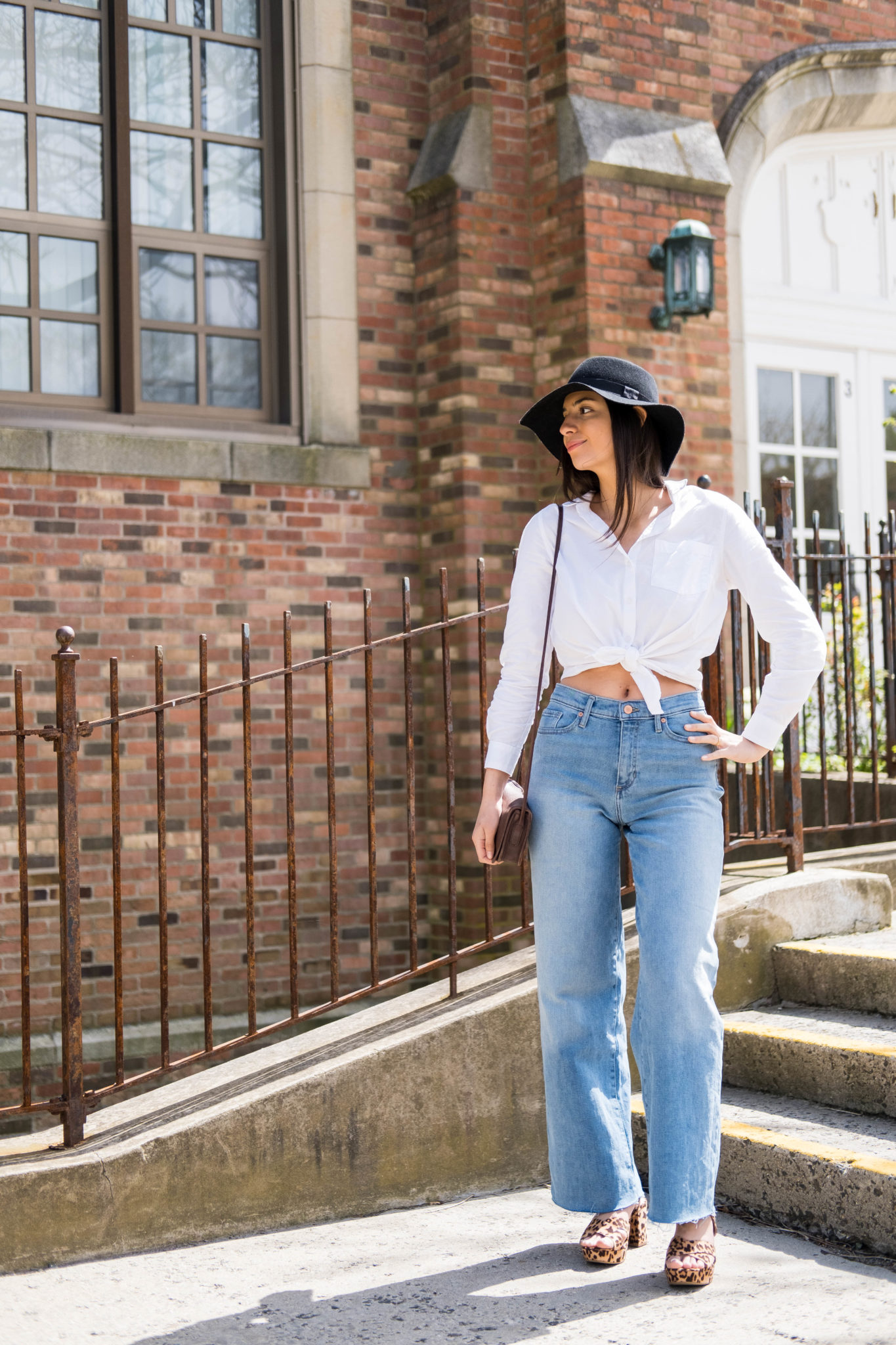 Styling a Leopard Print Sandal – In a City Night